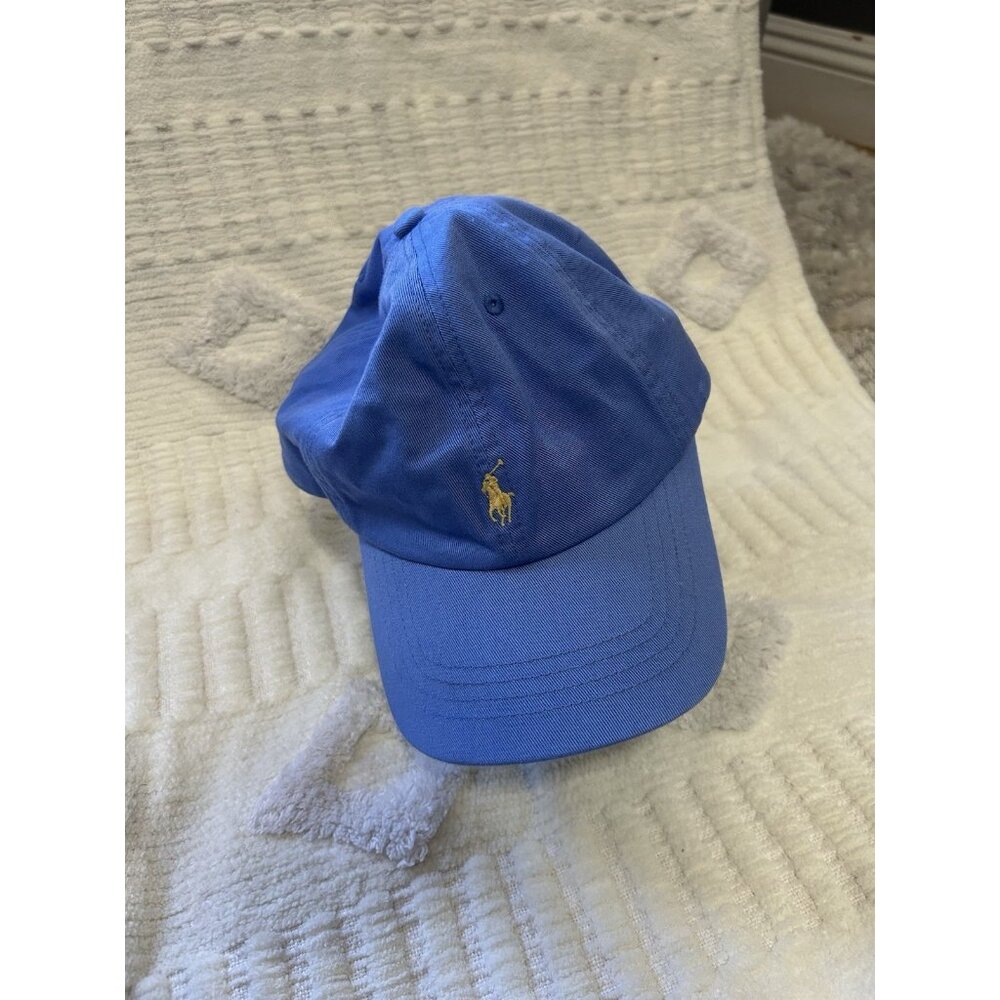 Ralph Lauren Polo Dad Hat Baseball Cap Navy Blue with Pony Logo Youth Size 8-20